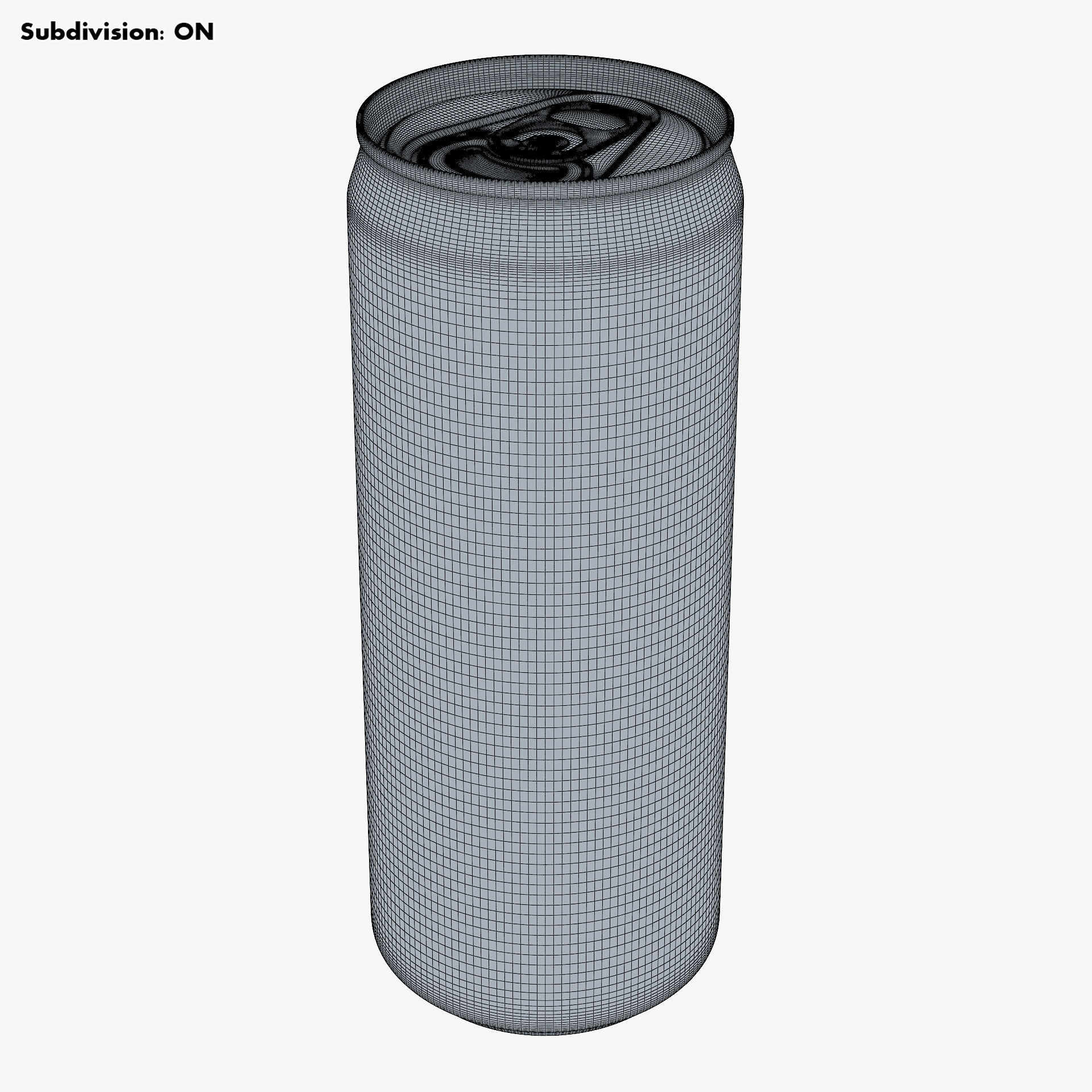 Aluminum Sleek Can 330ml v 1 3D model_8