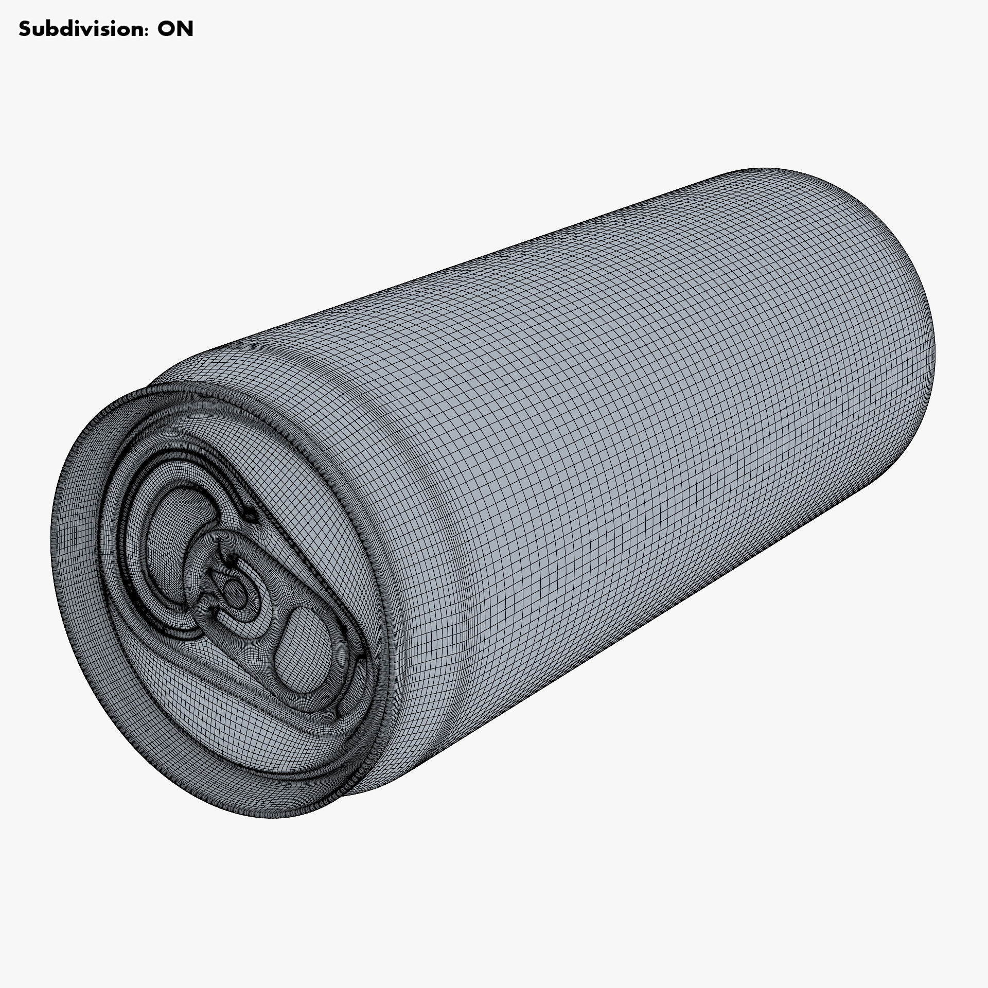 Aluminum Sleek Can 330ml v 1 3D model_16