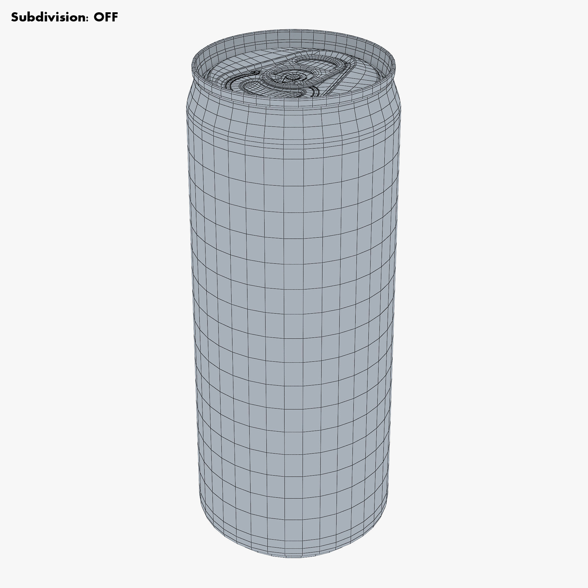 Aluminum Sleek Can 330ml v 1 3D model_9