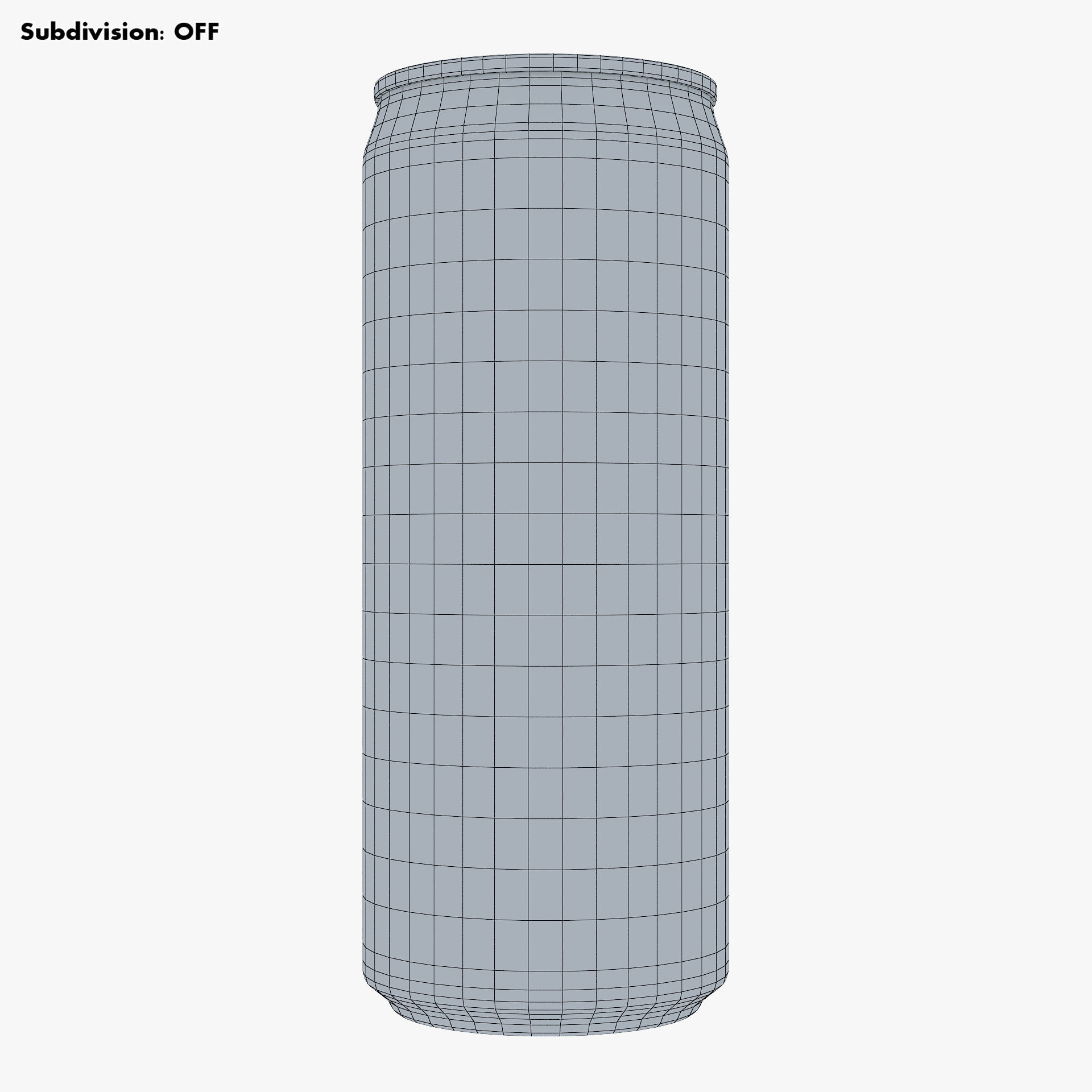 Aluminum Sleek Can 330ml v 1 3D model_11