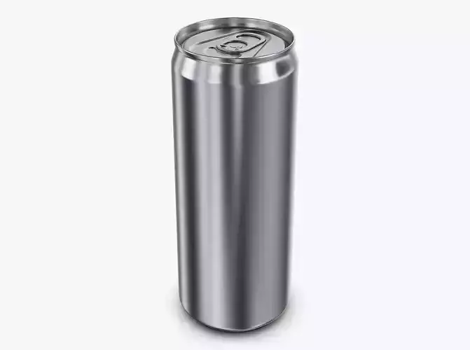 Aluminum Sleek Can 330ml v 1 3D model