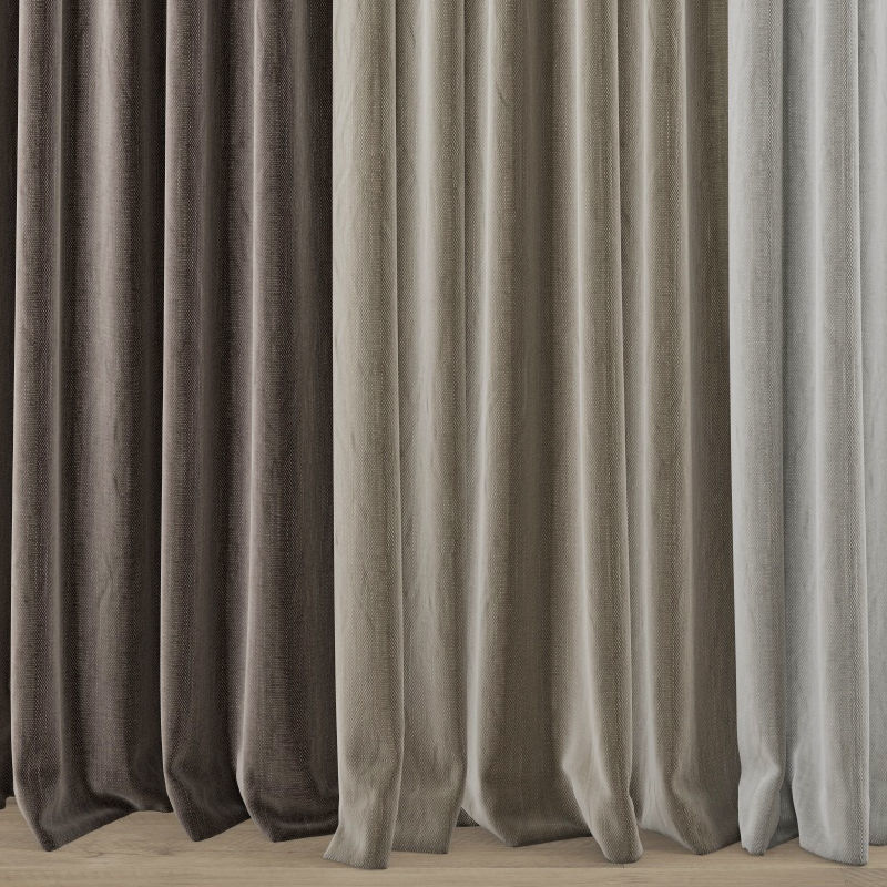 Curtain 325 3D model_2