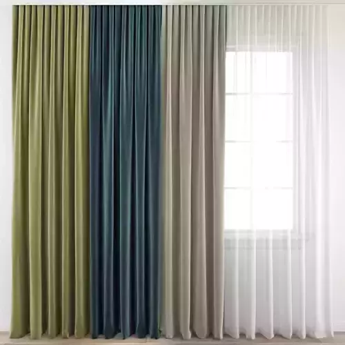 Curtain 326 3D model
