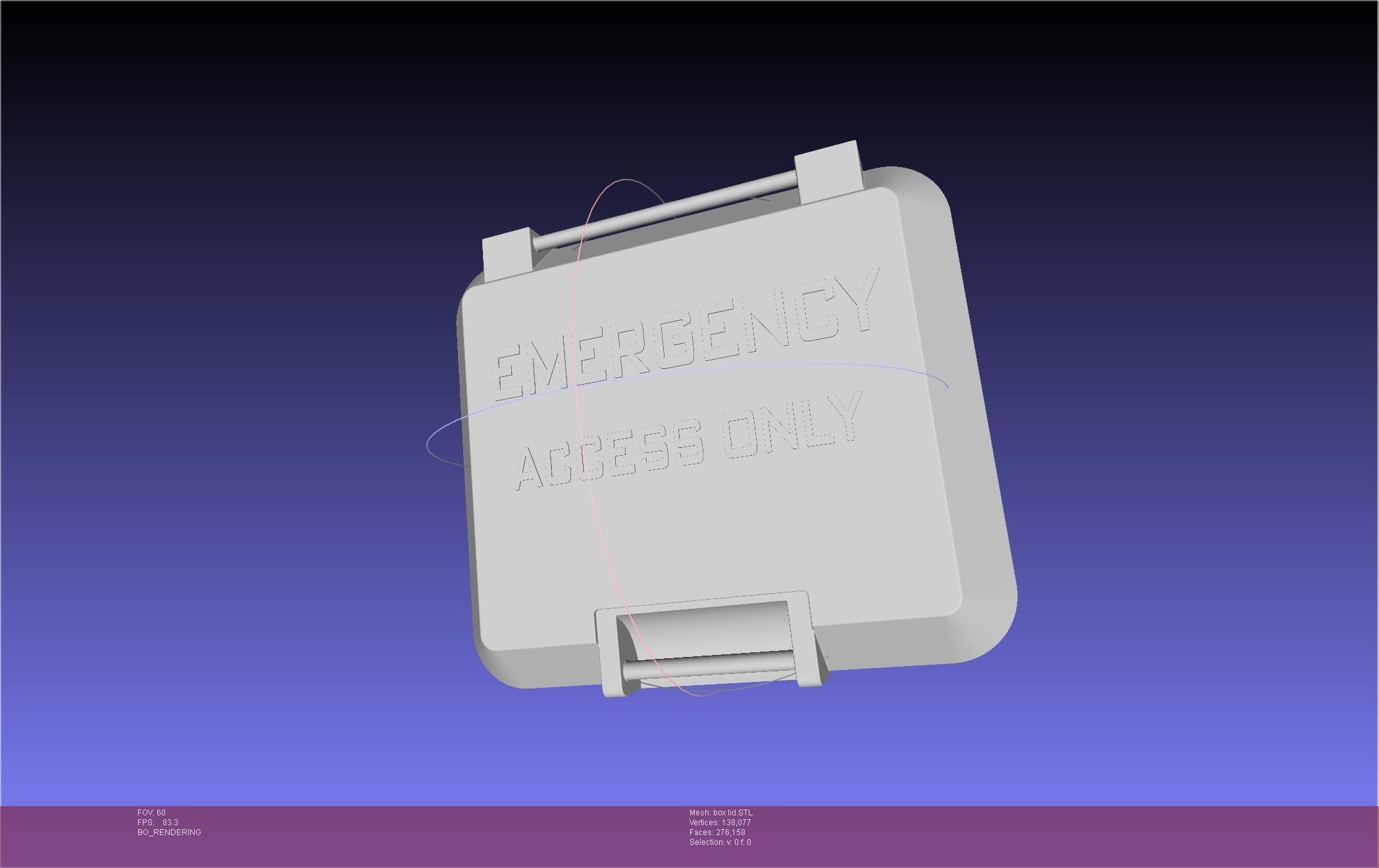 Alien Nostromo Self Destruct Pieces 3D print model_51