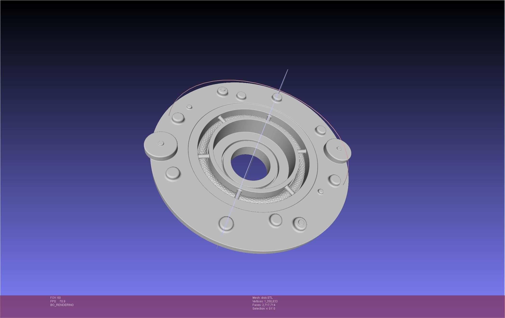 Alien Nostromo Self Destruct Pieces 3D print model_25