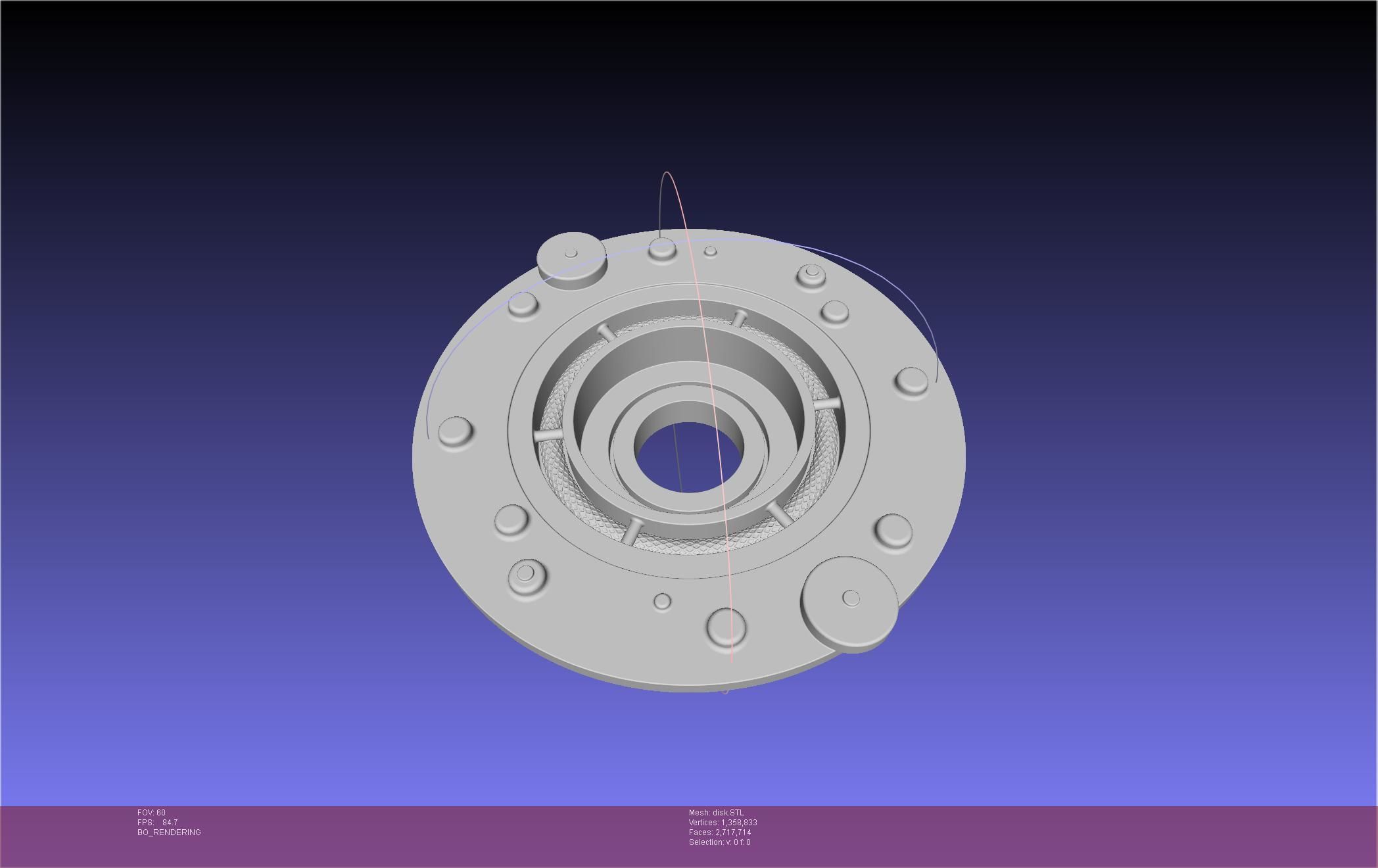 Alien Nostromo Self Destruct Pieces 3D print model_22