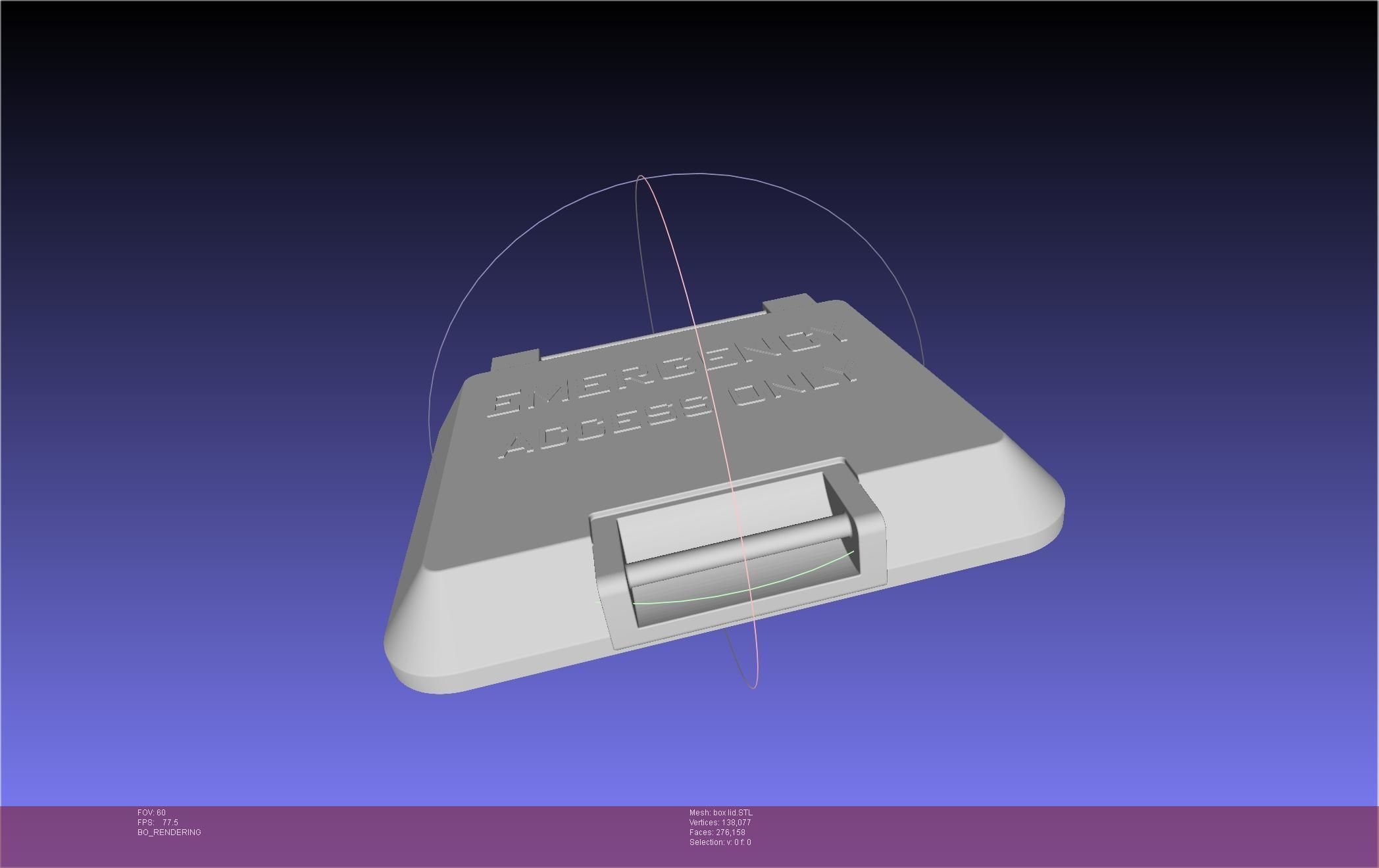 Alien Nostromo Self Destruct Pieces 3D print model_50