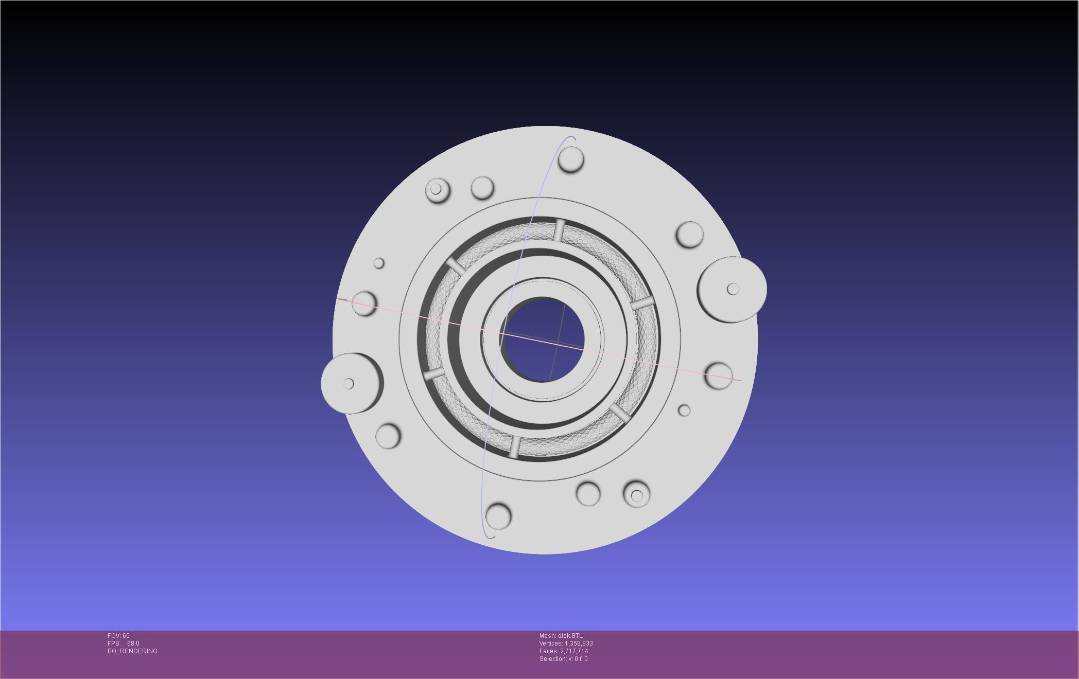Alien Nostromo Self Destruct Pieces 3D print model_26