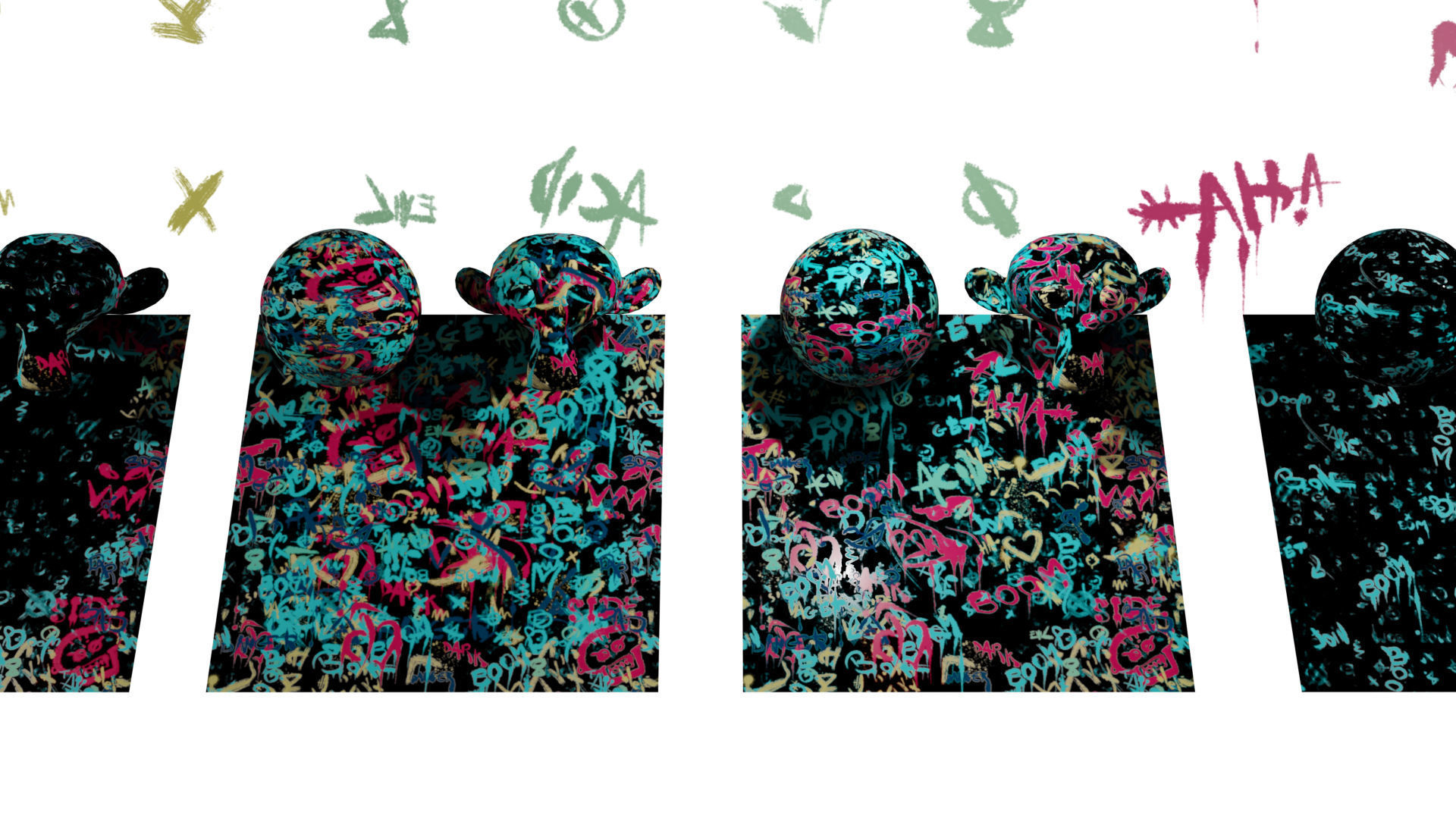 Decals Brushes Materials Pattern and Textures Graffiti Kit Texture_4