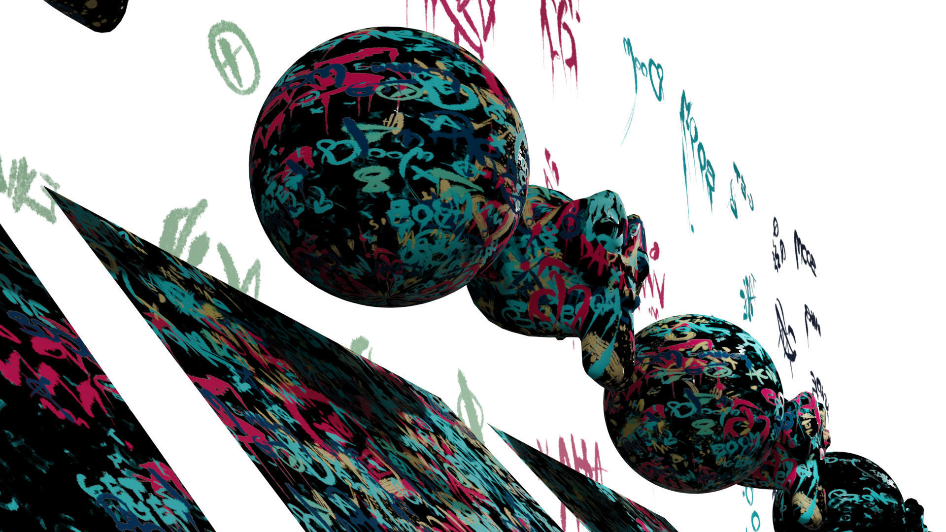 Decals Brushes Materials Pattern and Textures Graffiti Kit Texture_11