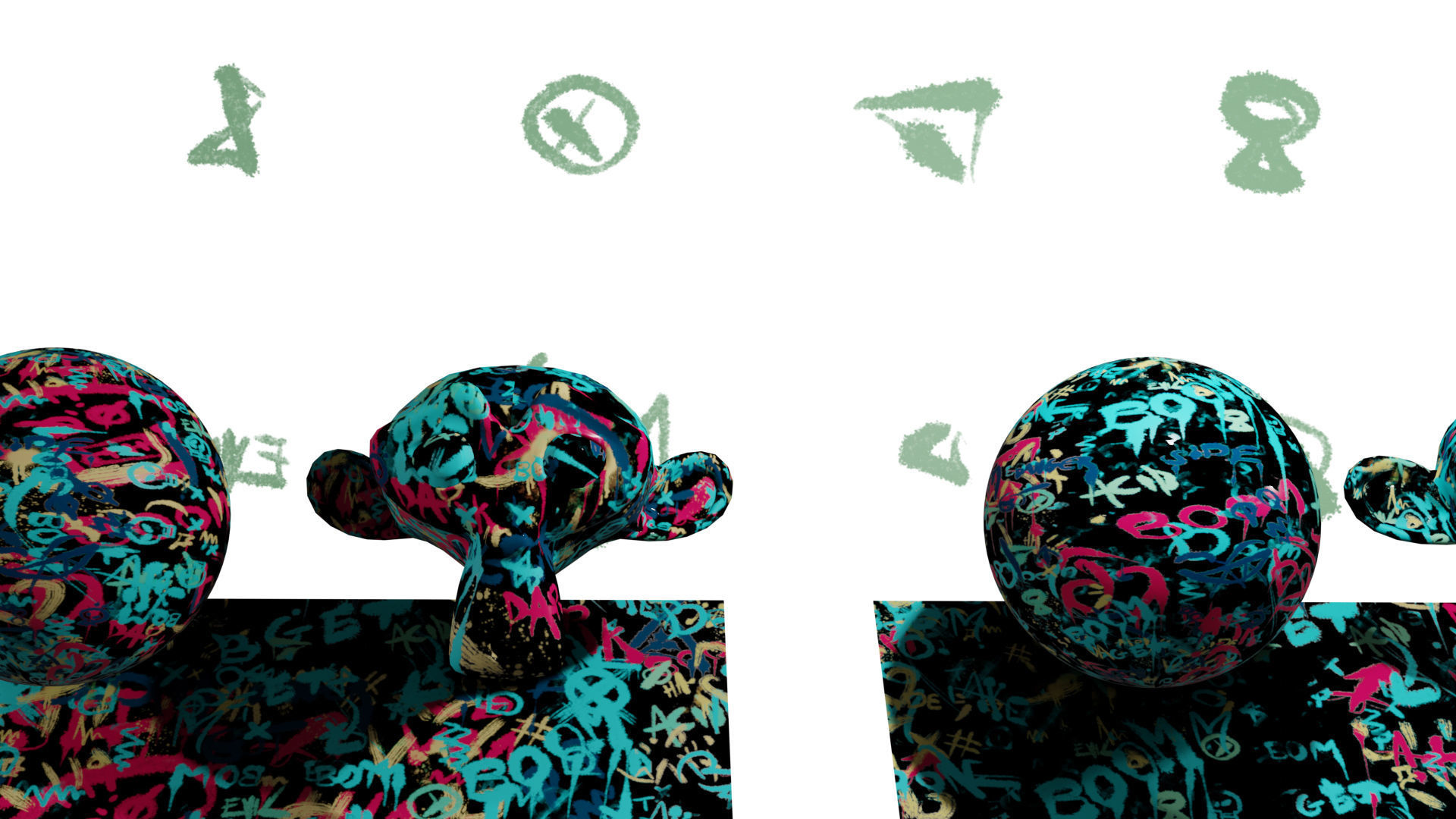 Decals Brushes Materials Pattern and Textures Graffiti Kit Texture_12