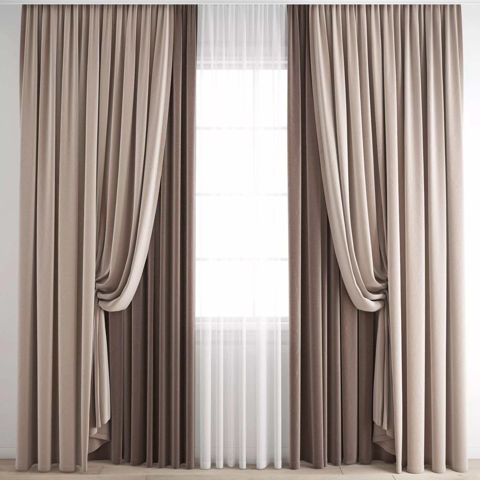 Curtain 328 3D model_0