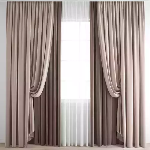 Curtain 328 3D model