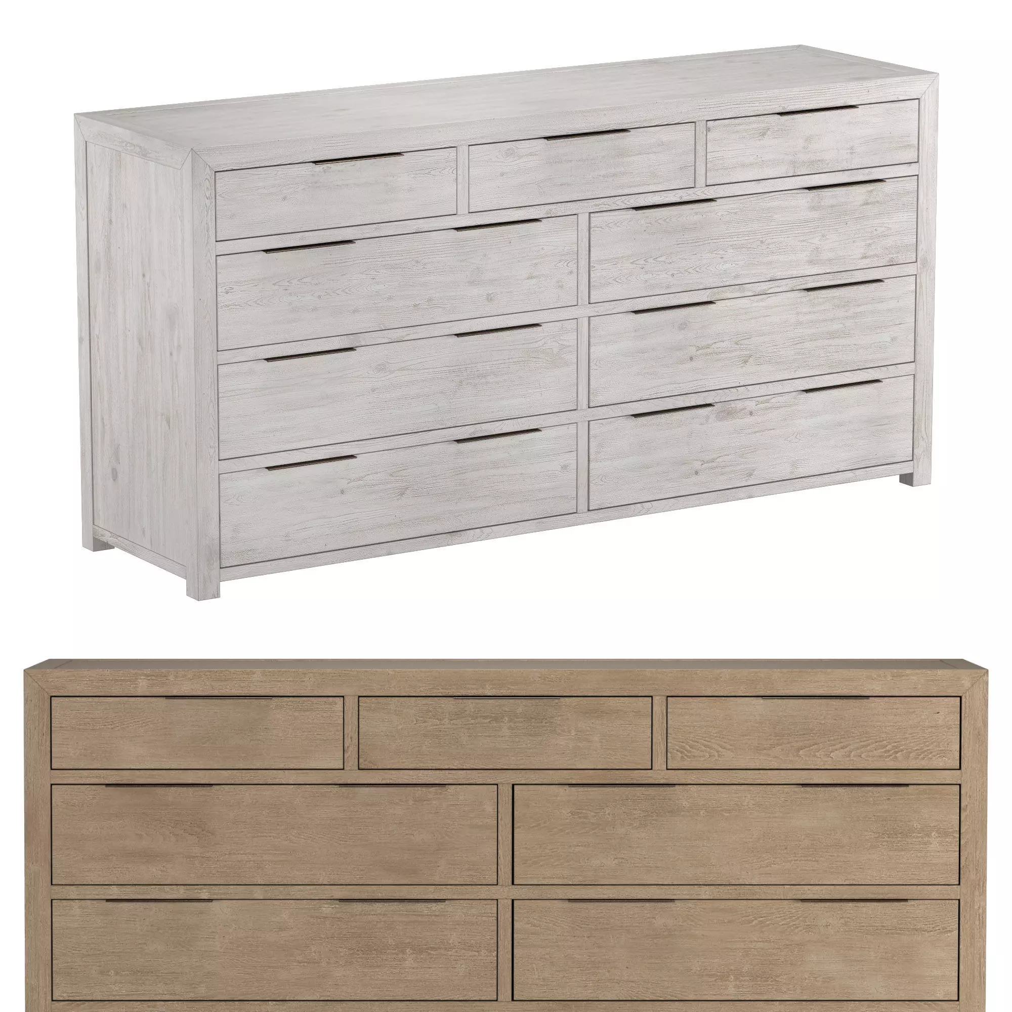 LAGUNA EXTRA-WIDE DRESSER 3D model_0