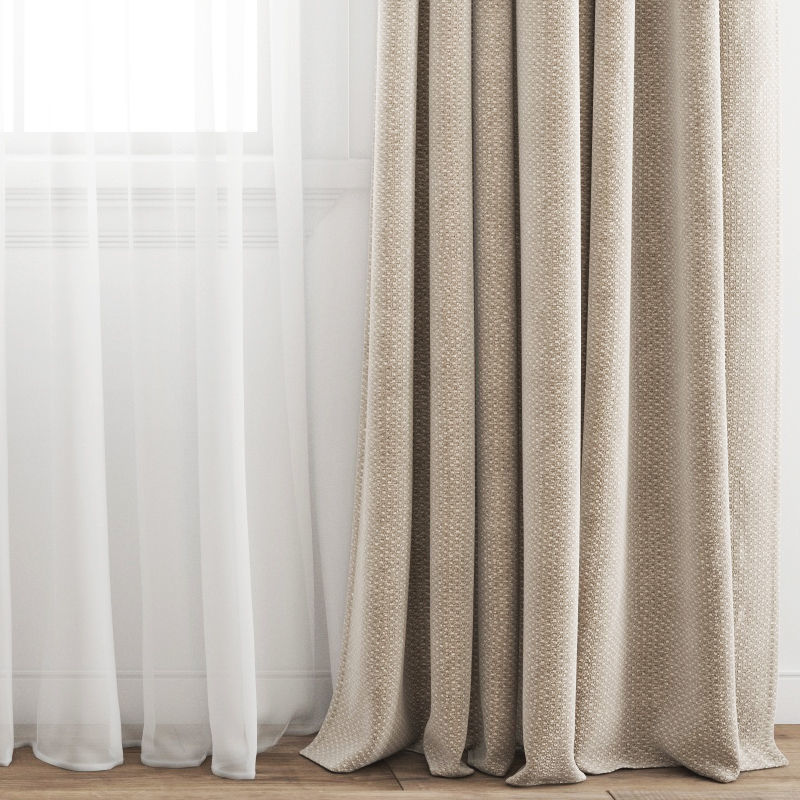 Curtain 330 3D model_6