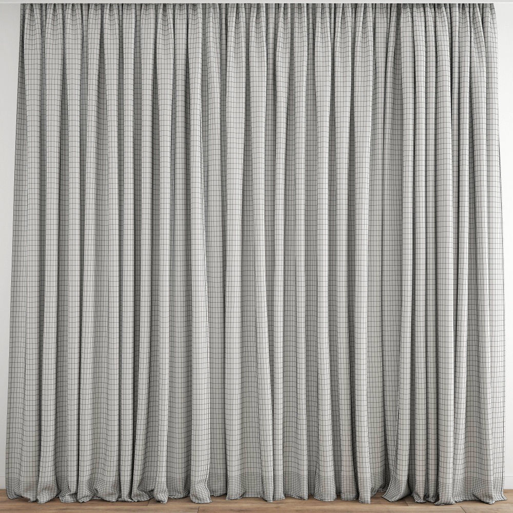 Curtain 330 3D model_3