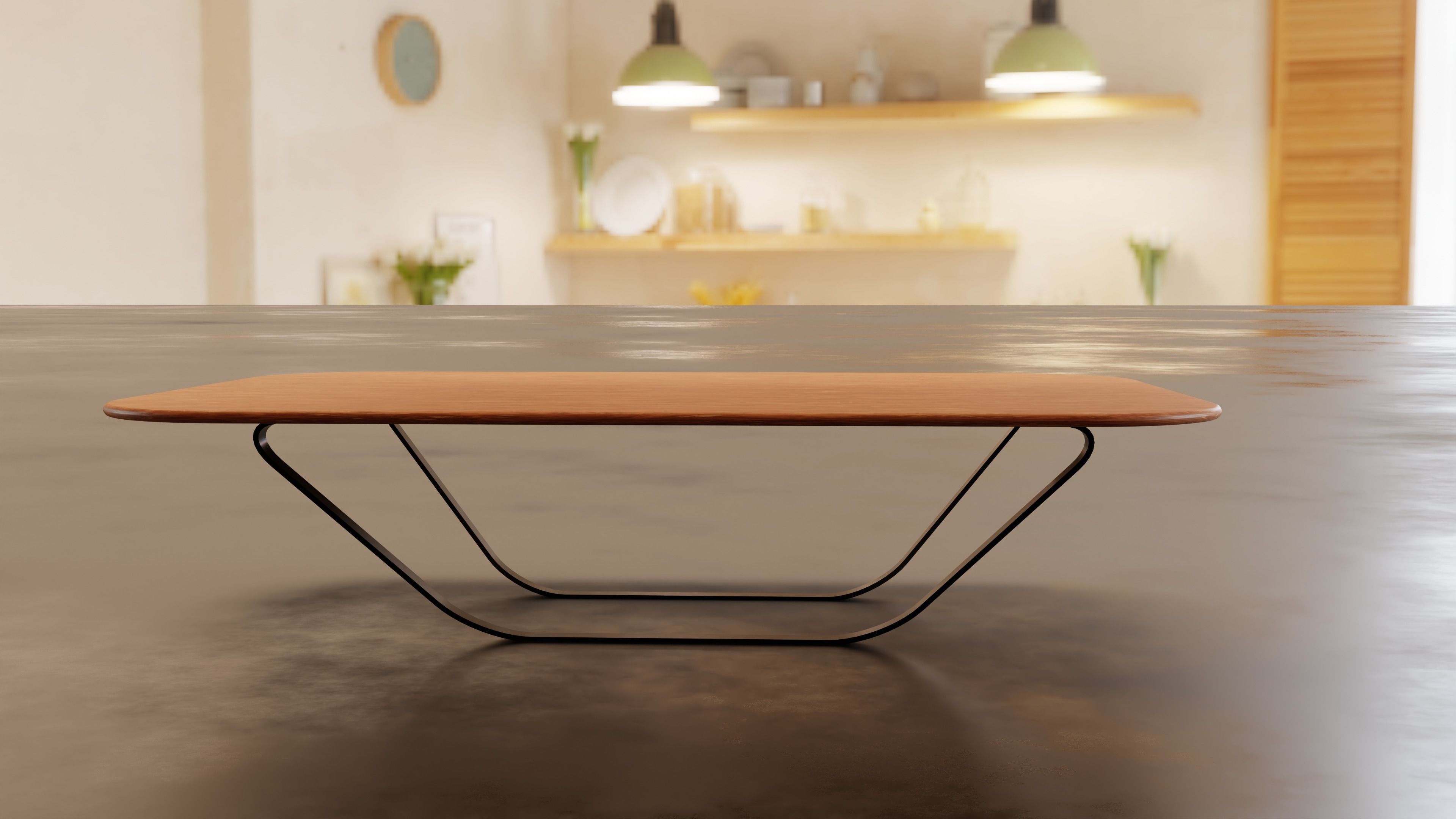 Coffee Table 3D model_3