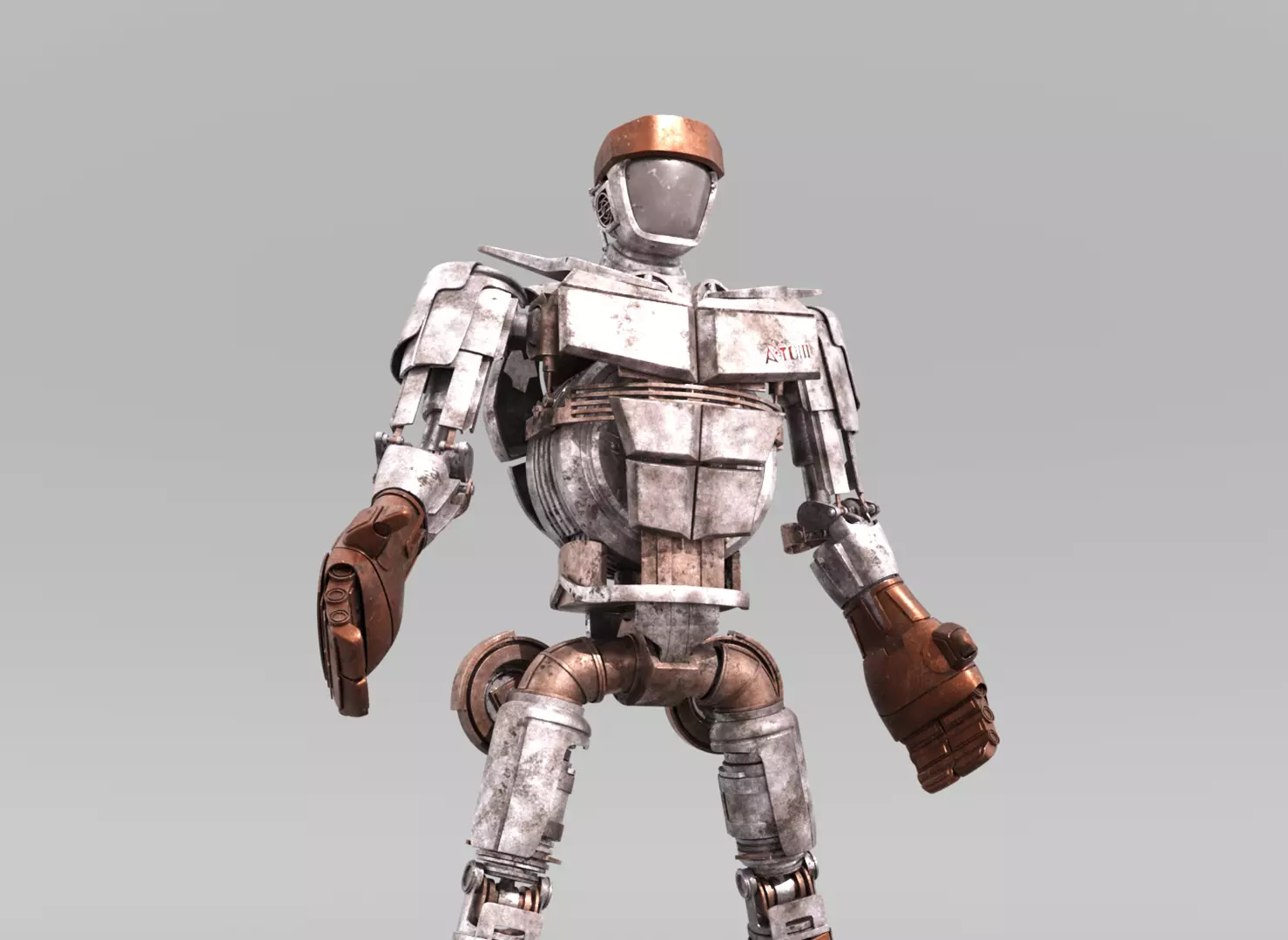 ATOM Robot 3D model