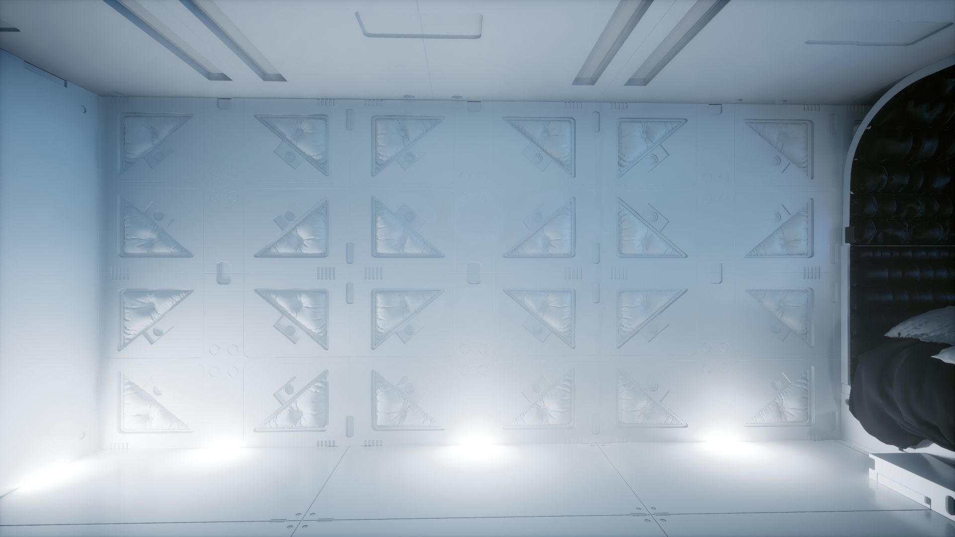 Sci-fi badroom unreal 5 scene 3D model_5