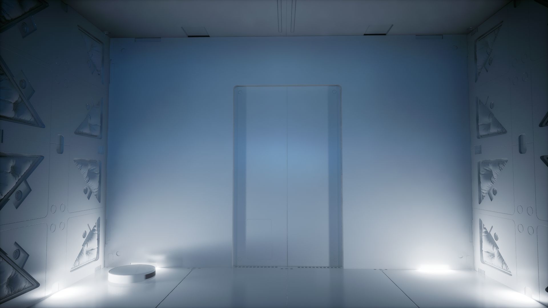 Sci-fi badroom unreal 5 scene 3D model_7