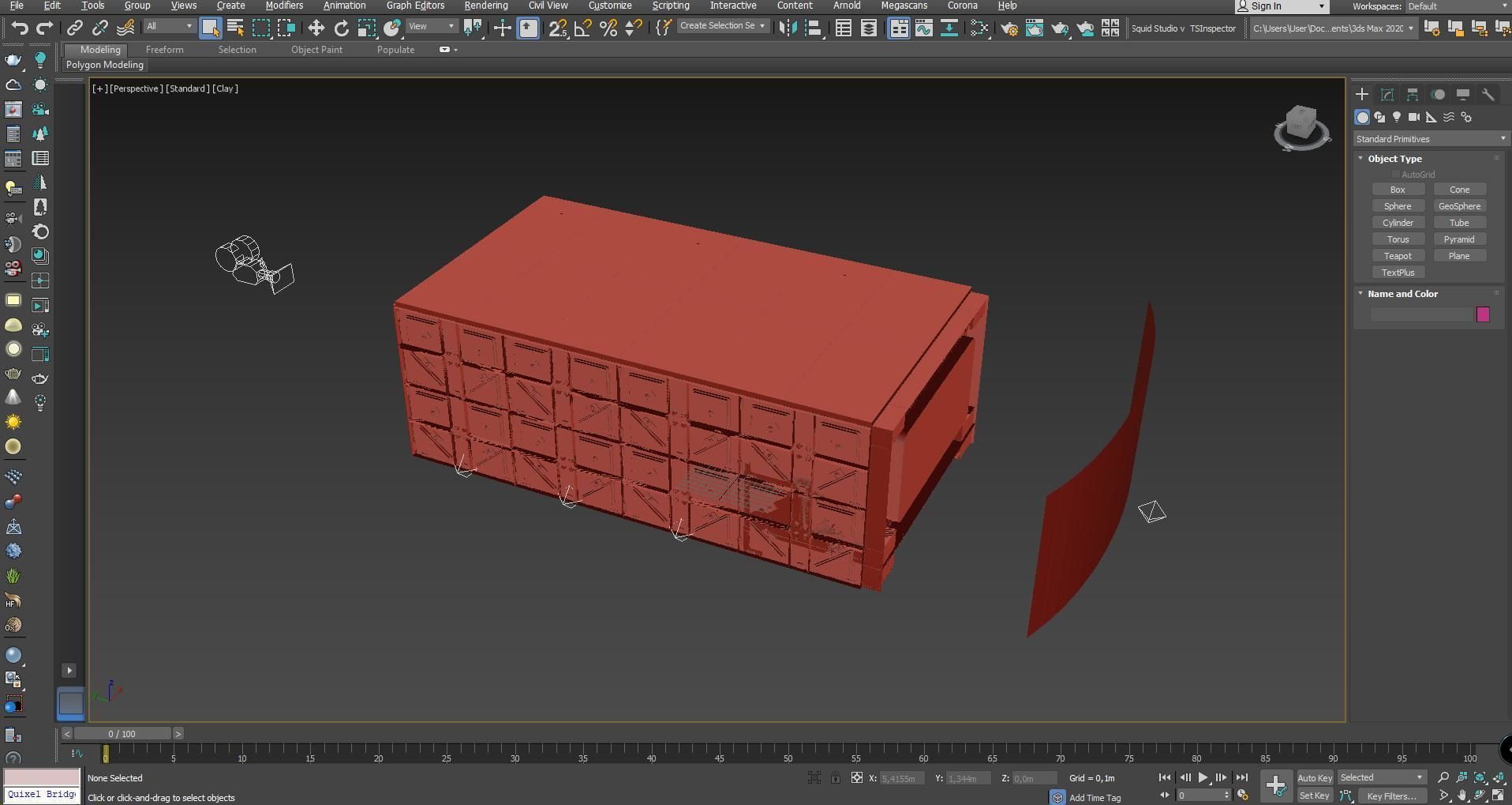 Sci-fi badroom unreal 5 scene 3D model_12
