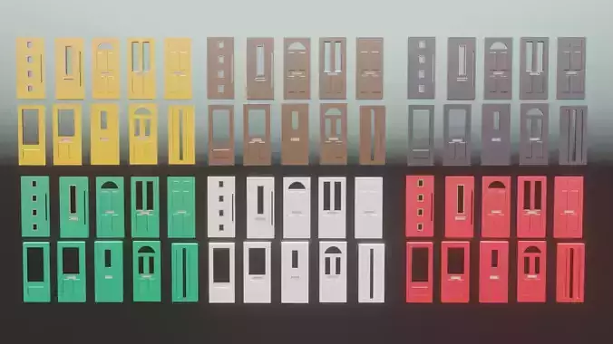 10 Home Door Assets Part one