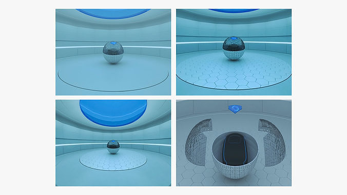 Hibernation Capsule 3D model