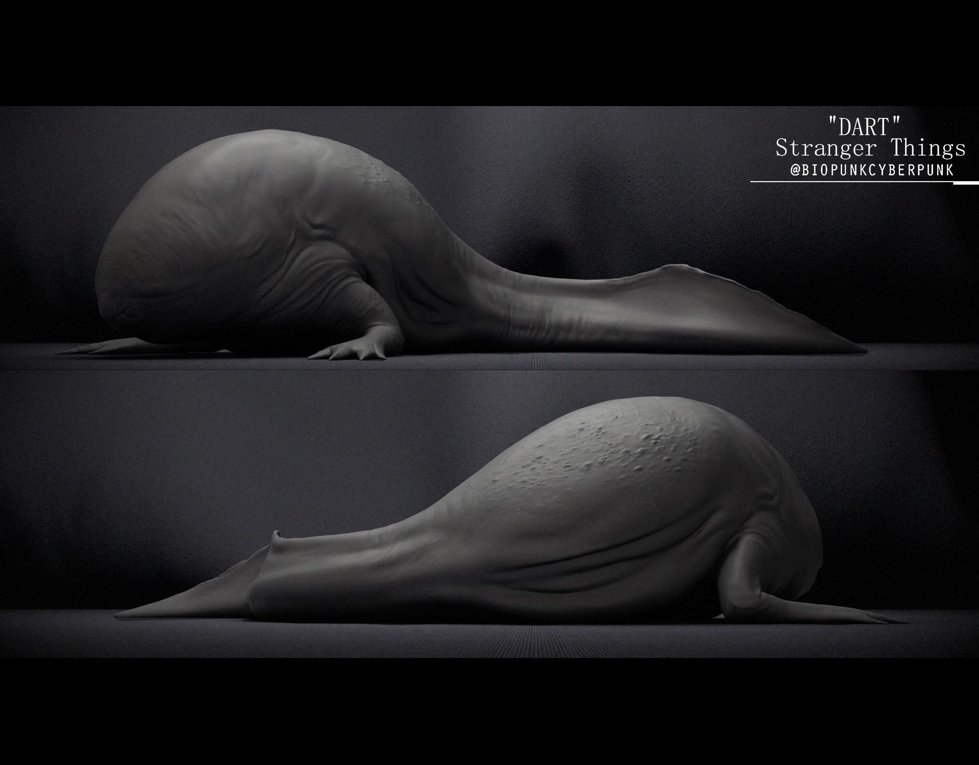 3D PRINTABLE Dart from Stranger Things - 2 PACK - Stage 1 and 2 3D print model_8