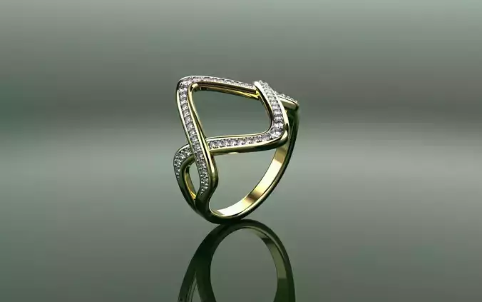 Infinite Shining Ring - Jewelry 3D - AN-459