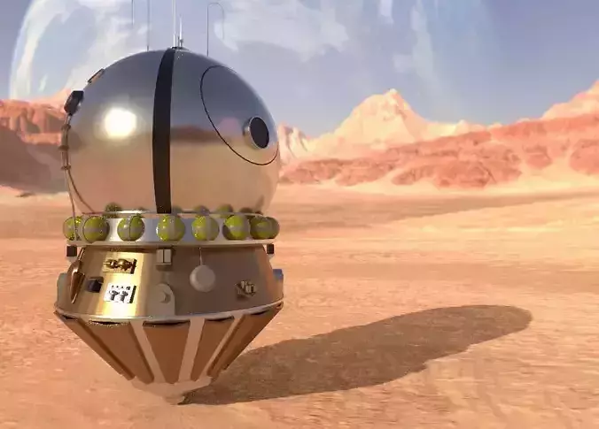 Mission vostok Free 3D model