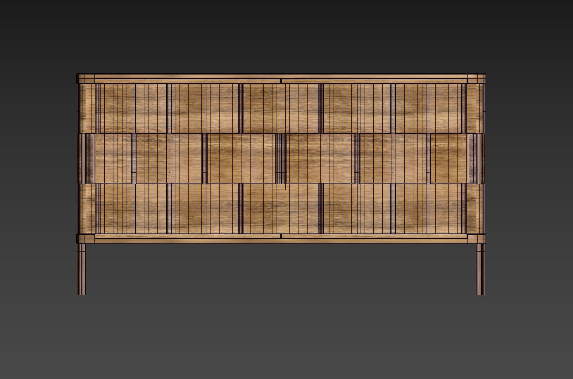 Weave Cupboard 3D model_5