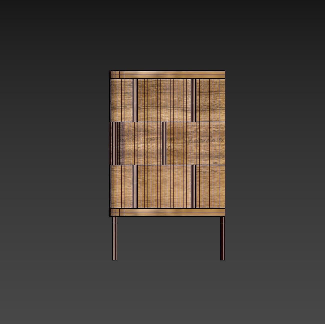 Weave Cupboard 3D model_11