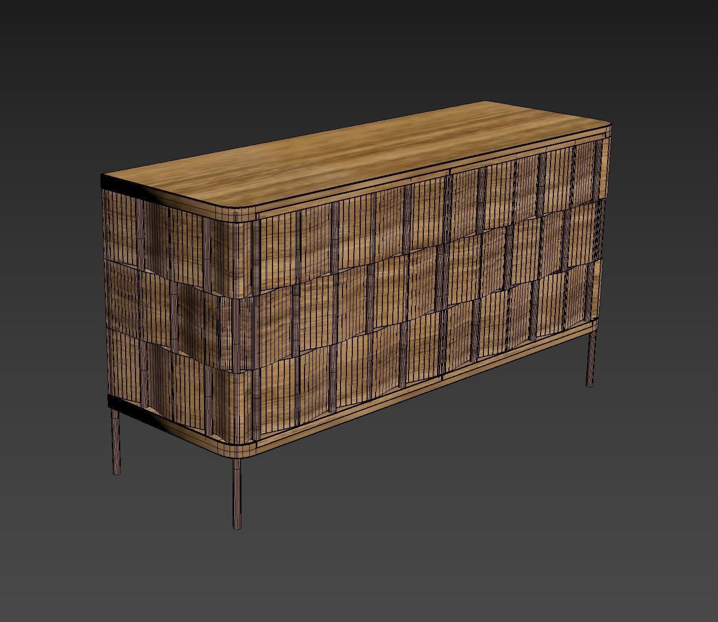 Weave Cupboard 3D model_21