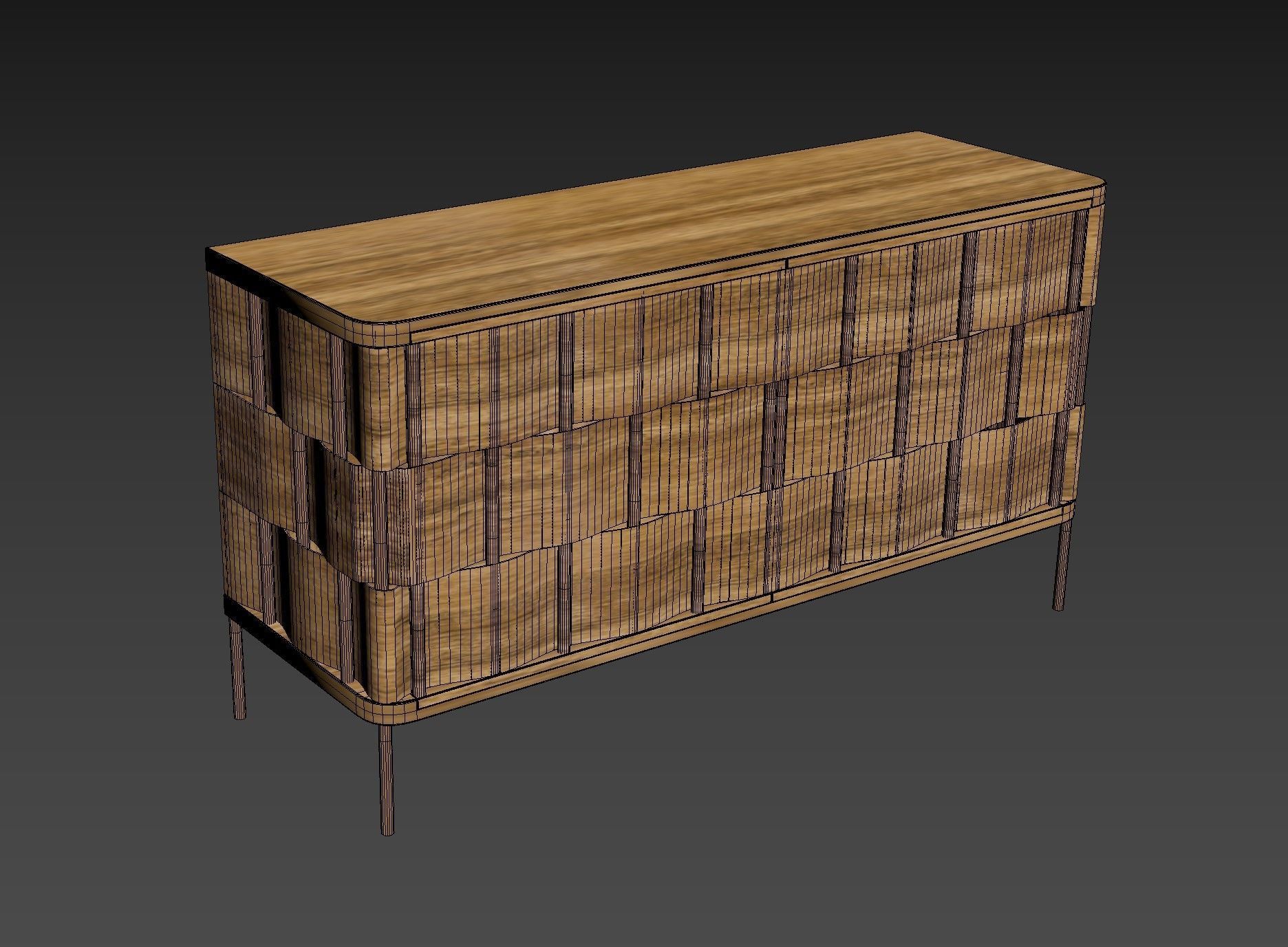 Weave Cupboard 3D model_25