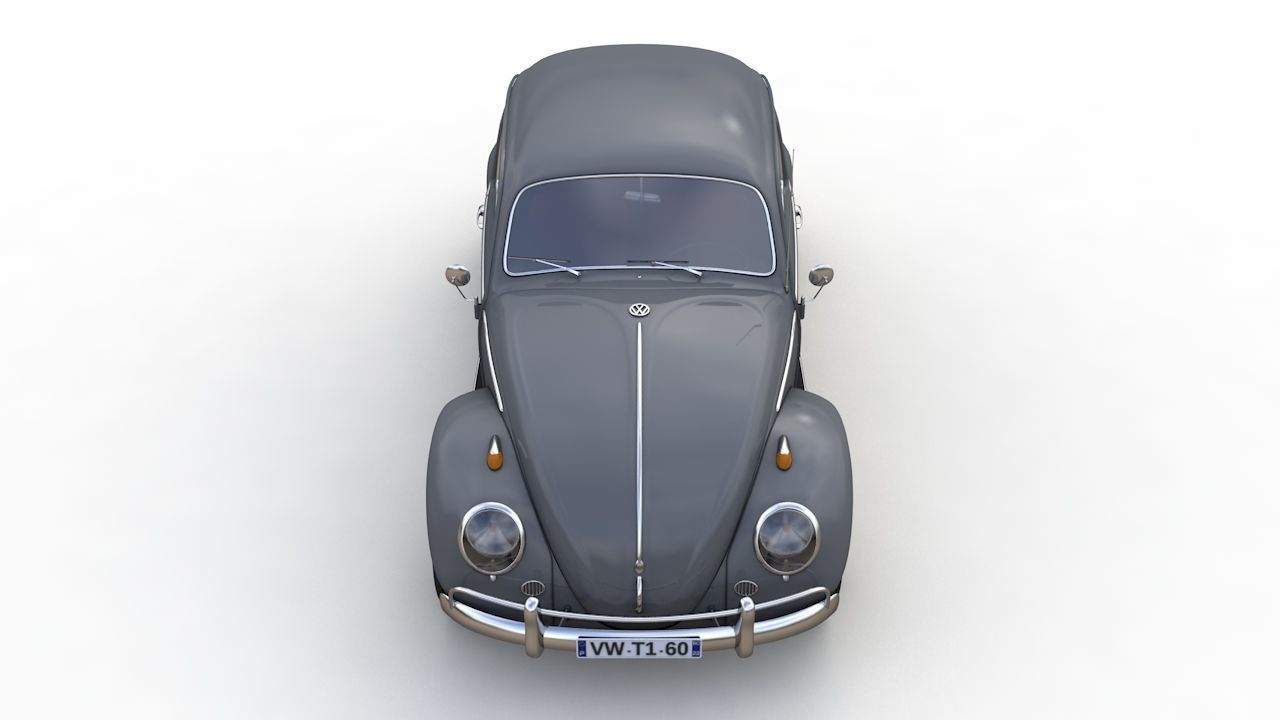 Volkswagen Beetle 1960 3D model_10