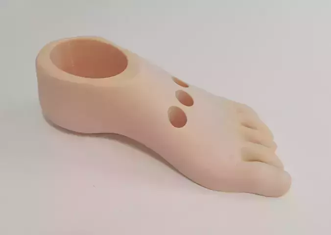 Desk Tidy - Human Foot 3D print model