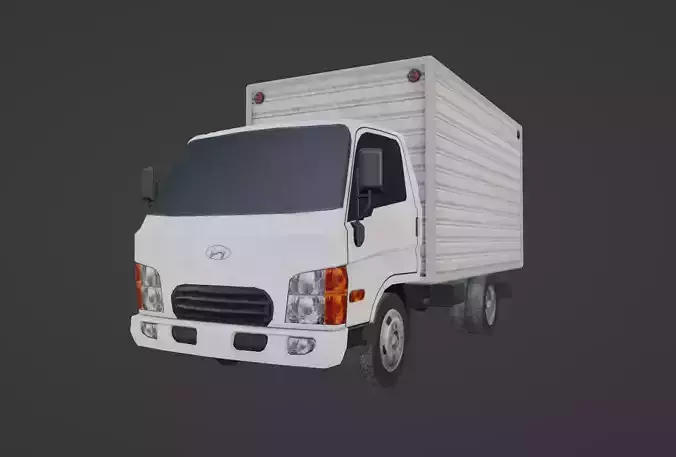 Hyundai HD 45  Low-poly 3D model