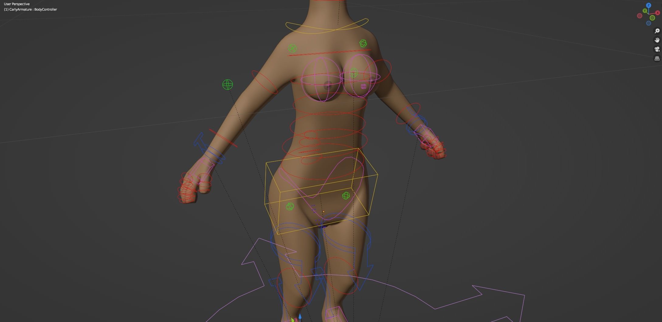 Carly Anthro Rabbit 3D model_41