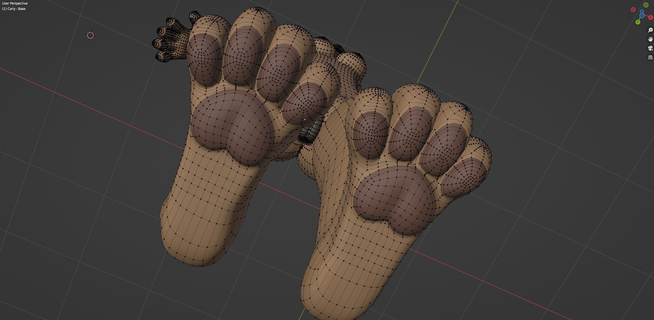 Carly Anthro Rabbit 3D model_77