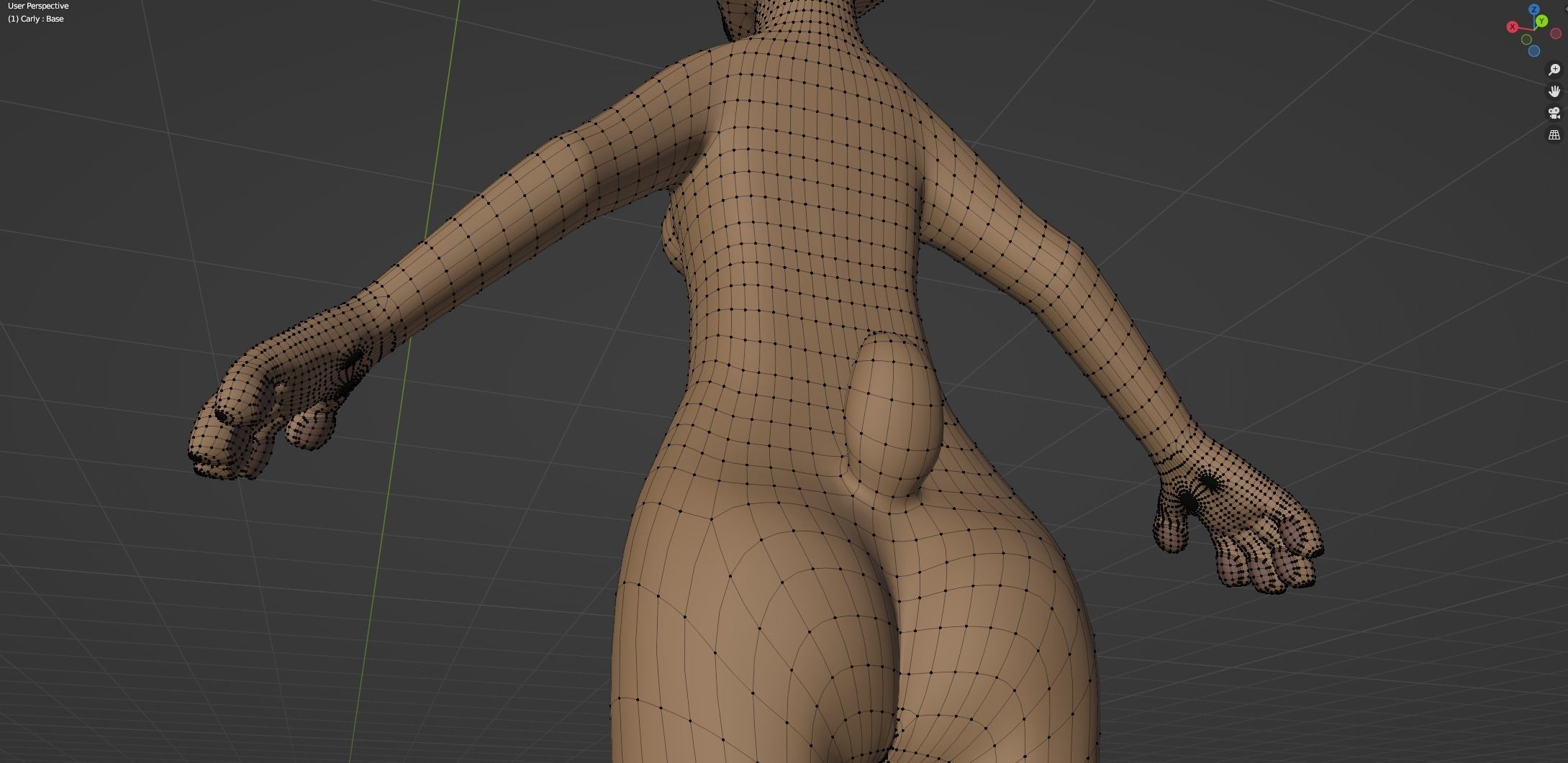 Carly Anthro Rabbit 3D model_66