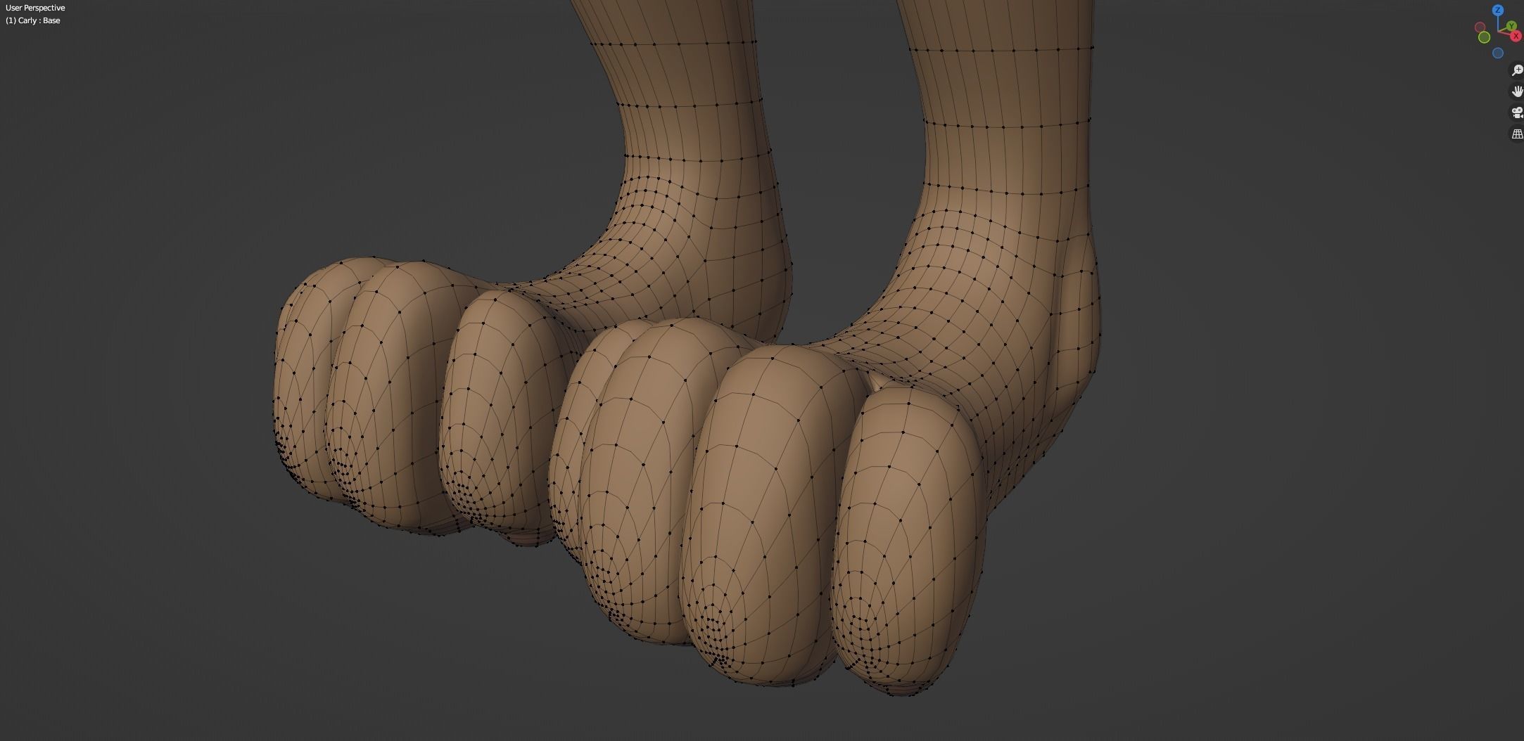 Carly Anthro Rabbit 3D model_76