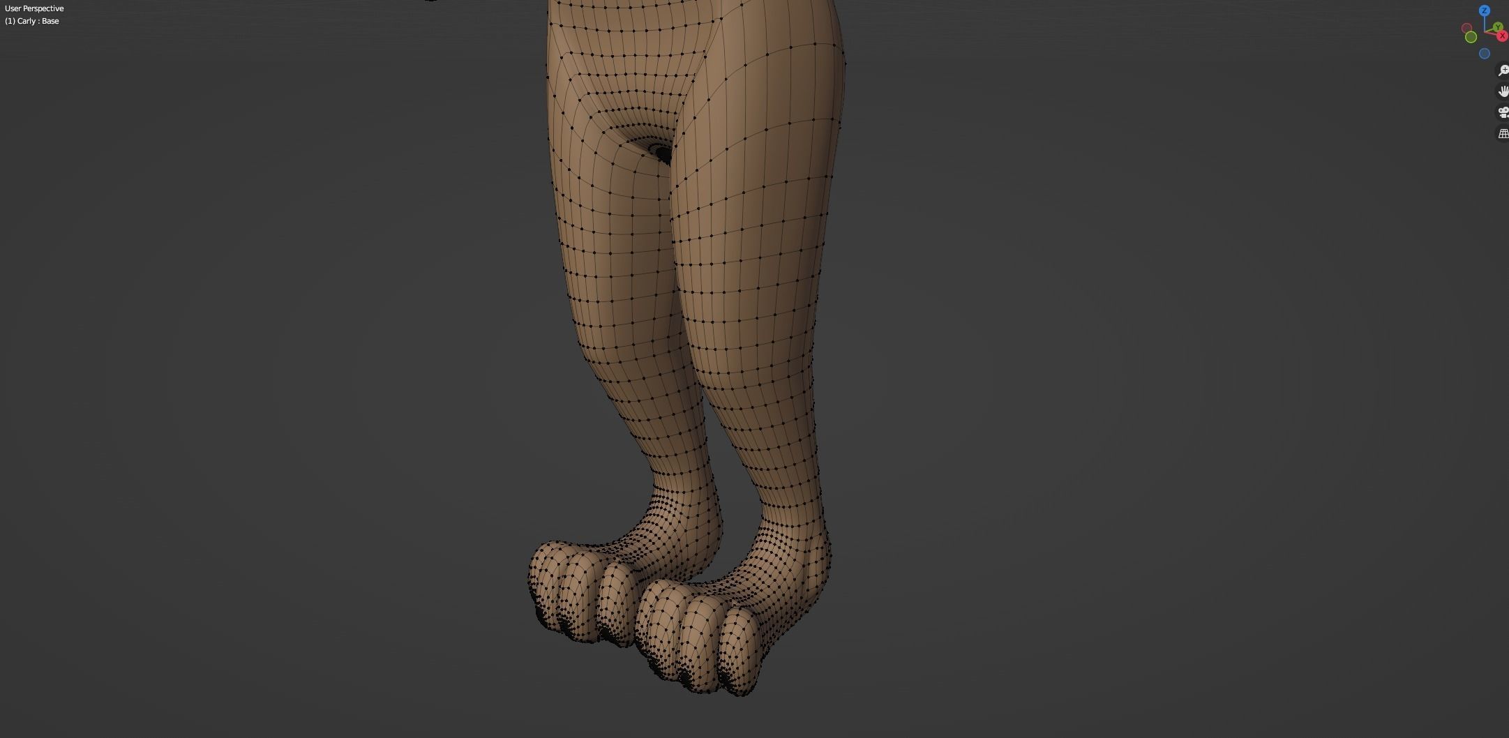 Carly Anthro Rabbit 3D model_71