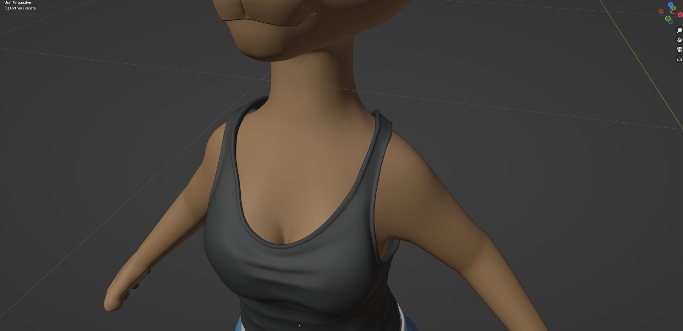 Carly Anthro Rabbit 3D model_89