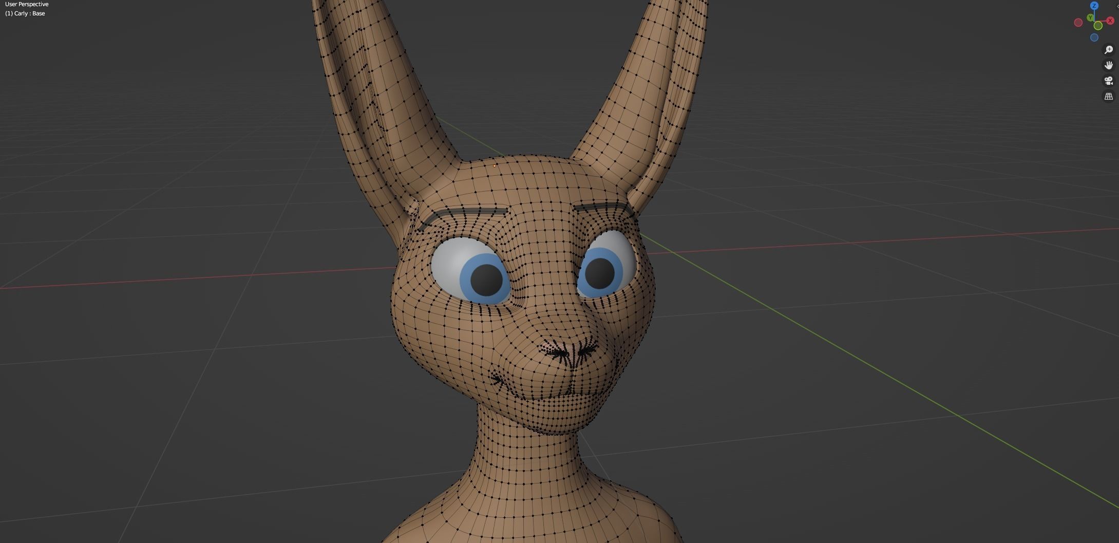 Carly Anthro Rabbit 3D model_62