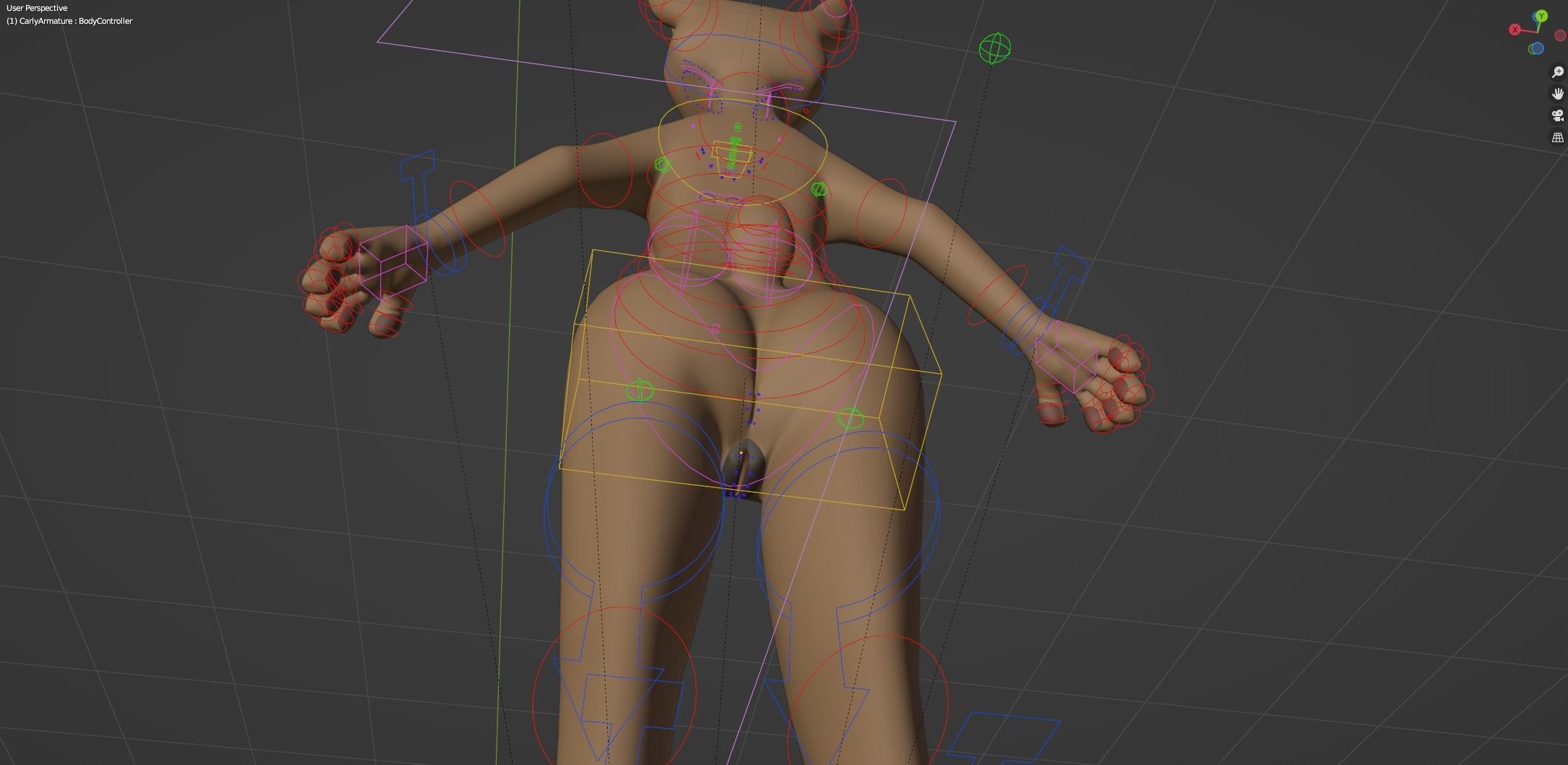 Carly Anthro Rabbit 3D model_42