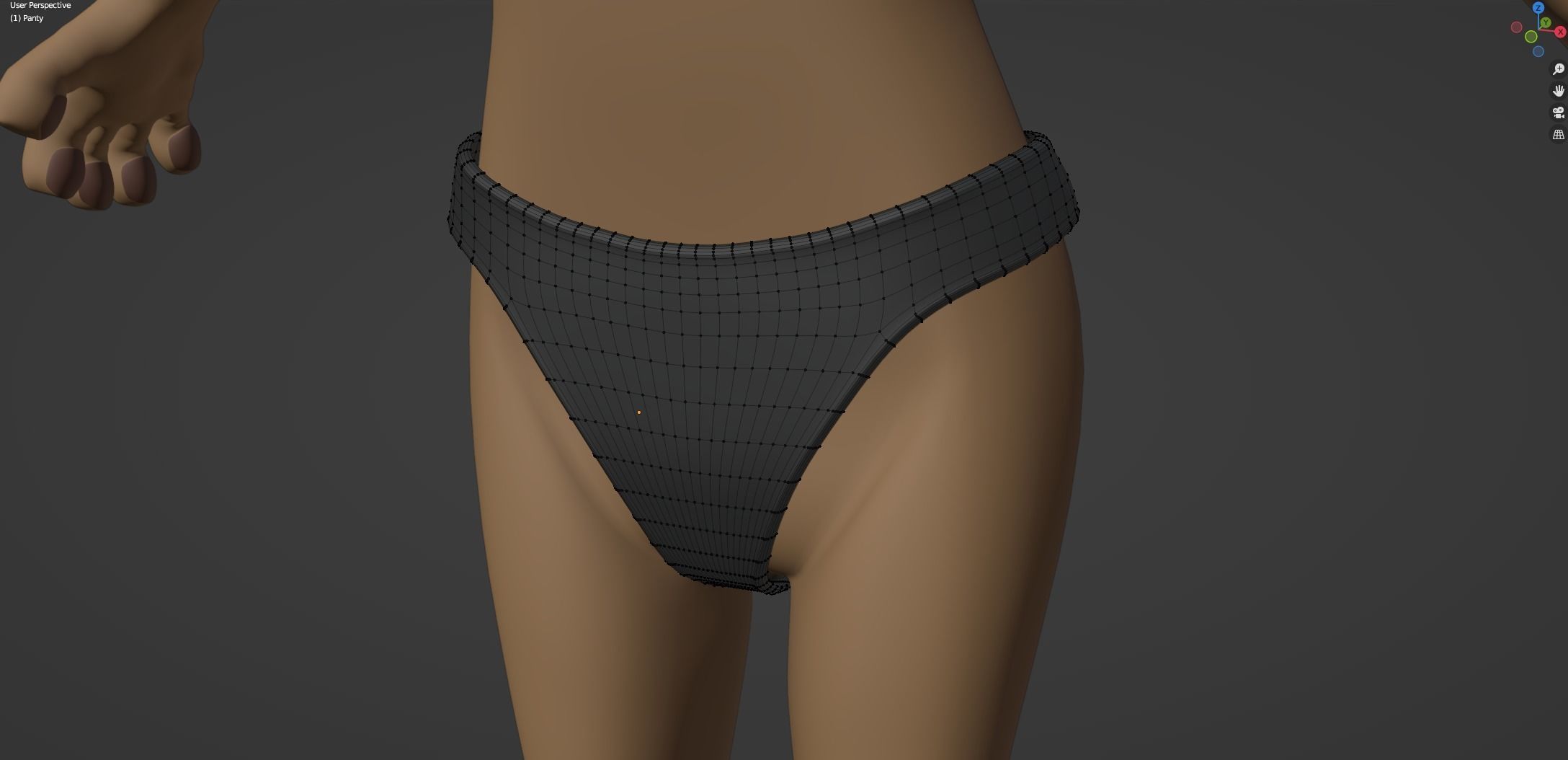 Carly Anthro Rabbit 3D model_78