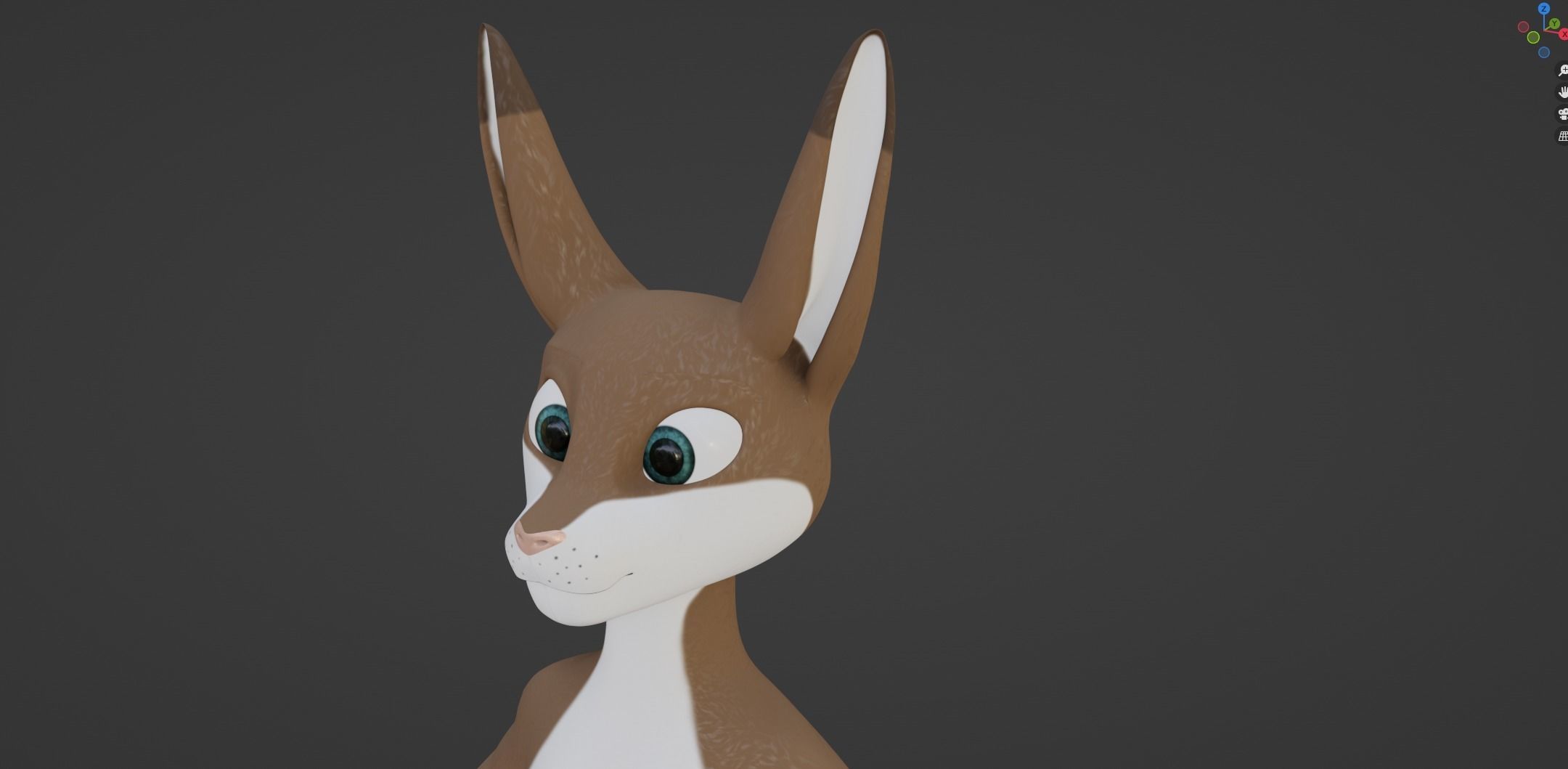 Carly Anthro Rabbit 3D model_48
