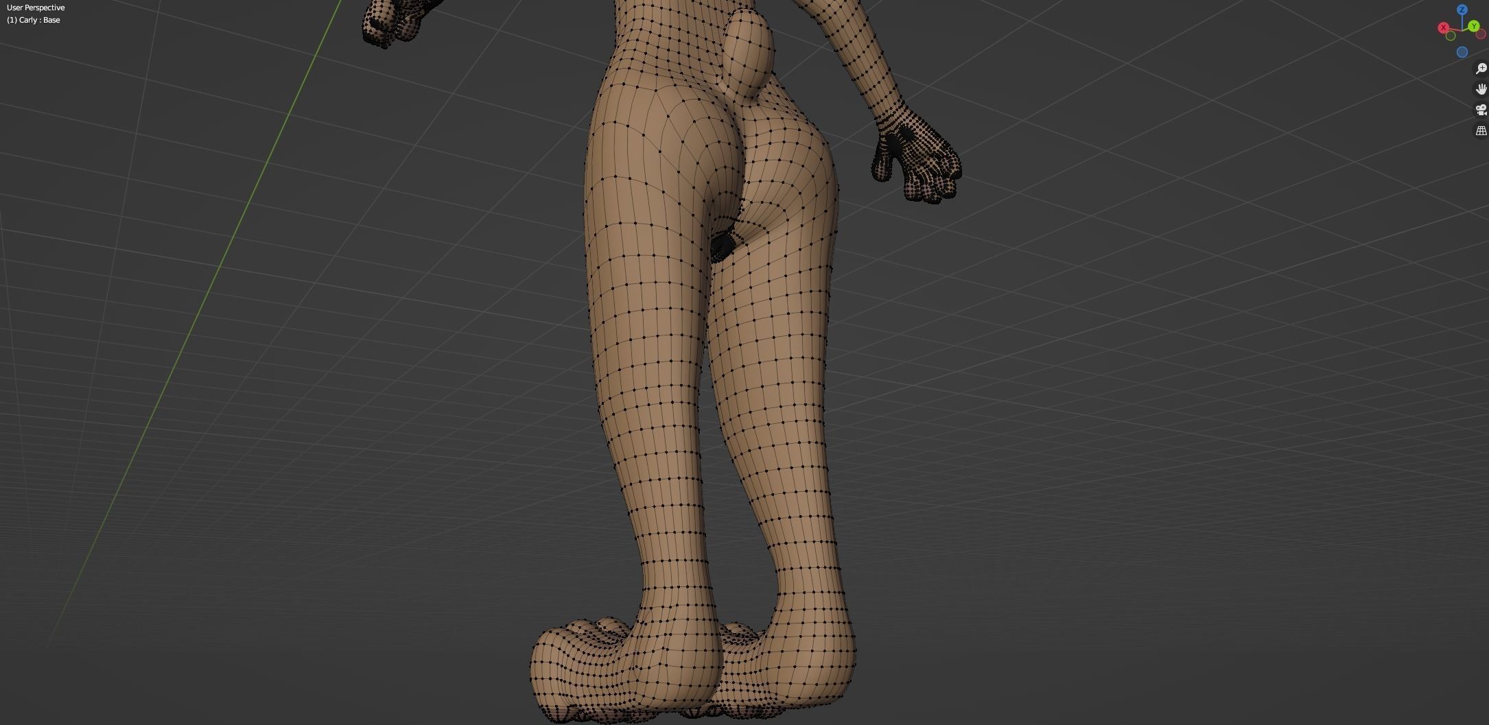 Carly Anthro Rabbit 3D model_72