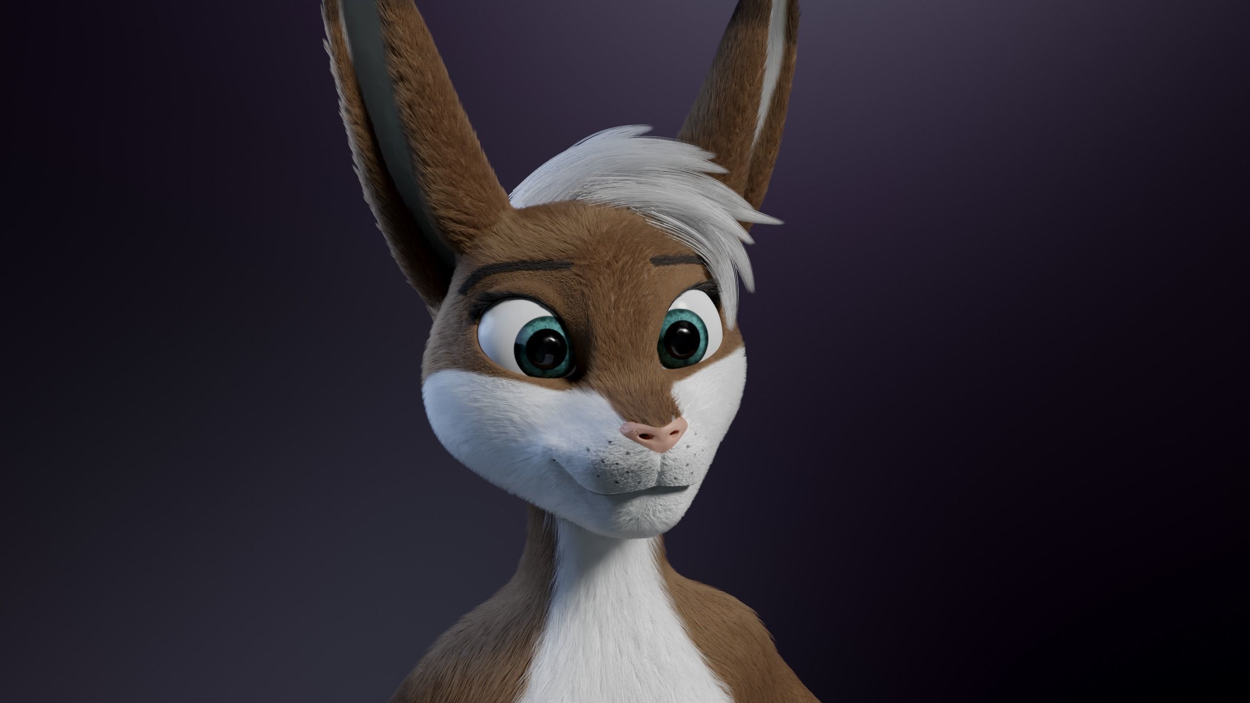Carly Anthro Rabbit 3D model_32