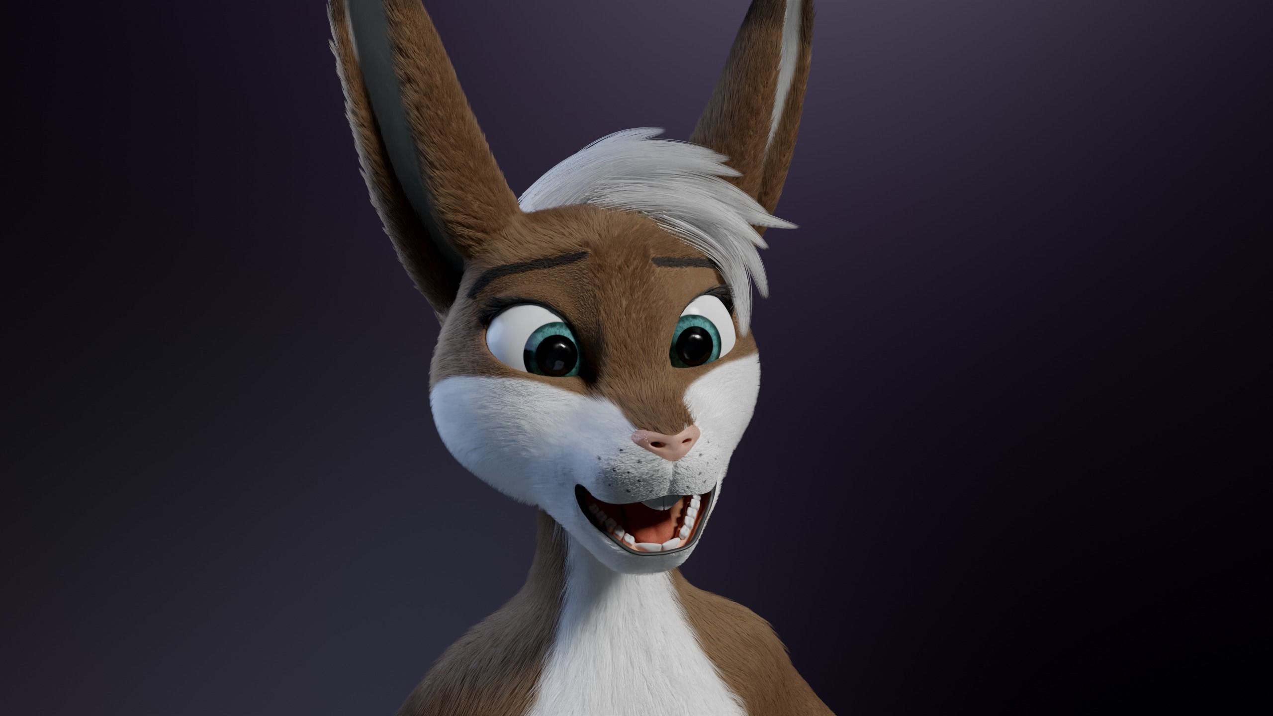 Carly Anthro Rabbit 3D model_34